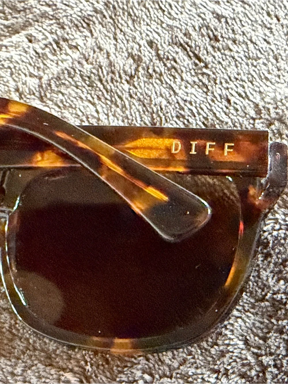 DIFF Eyewear ‘Jake’ Tortoise Sunglasses